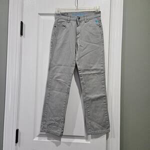 U.S. Polo Assn. Gray‎ Slim Straight Leg Corduroy Pants Boy's Size 8